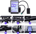 Load image into Gallery viewer, Electric Bike LCD Display Meter, M5 Waterproof LCD E Bike Display
