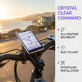 Load image into Gallery viewer, Electric Bike LCD Display Meter, M5 Waterproof LCD E Bike Display
