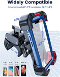 Load image into Gallery viewer, Motorcycle Phone Mount, [1s Auto Lock][100mph Military Anti-Shake] Bike Phone Holder
