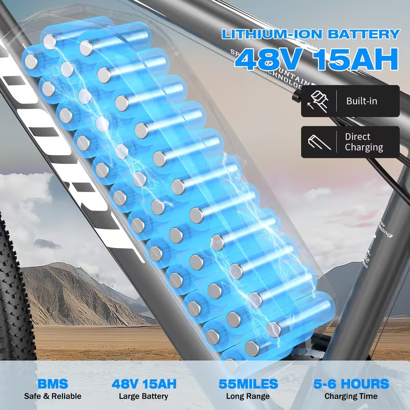 749W Professional Off-Road E B I K E (26")