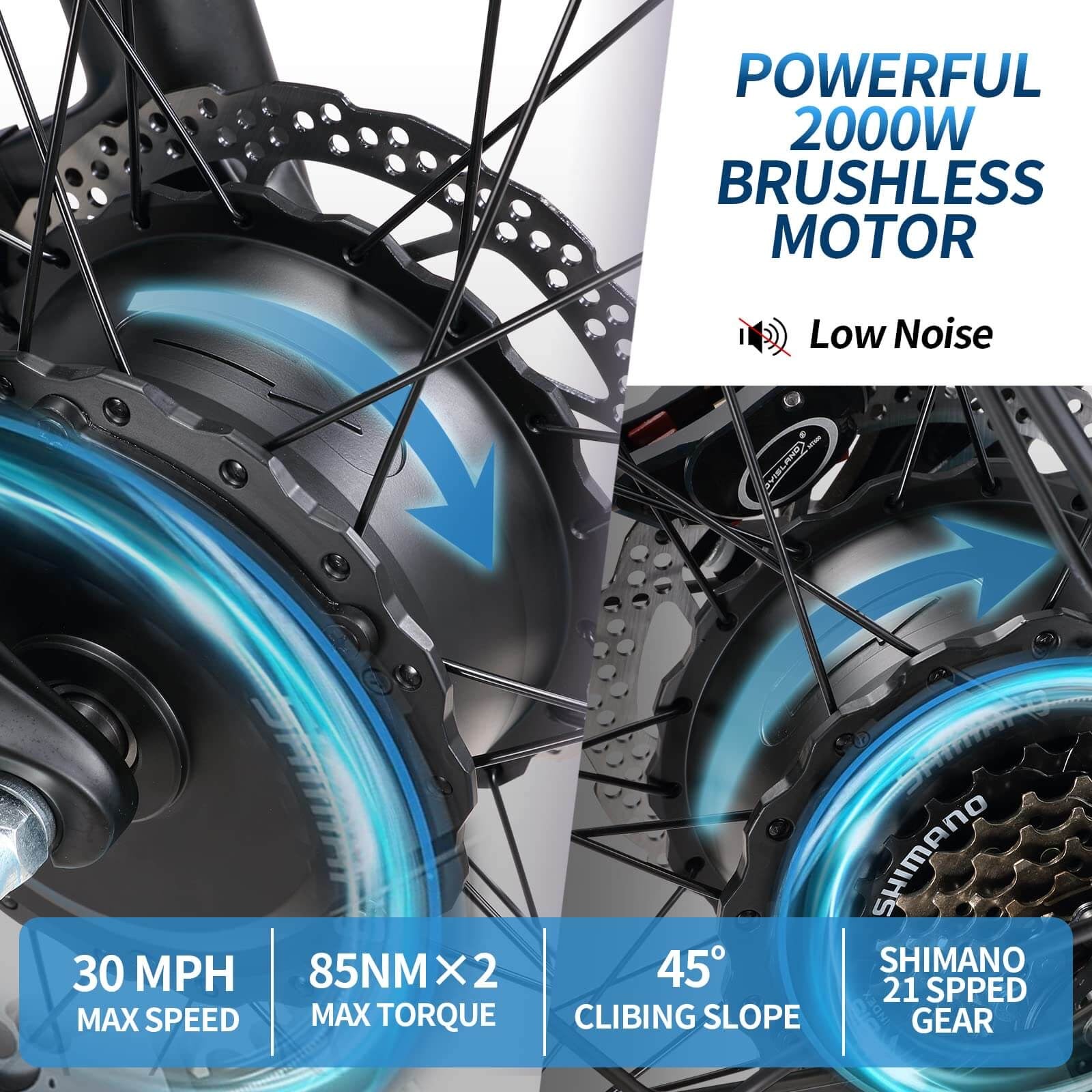K/800 1000W Off-road E B I K E